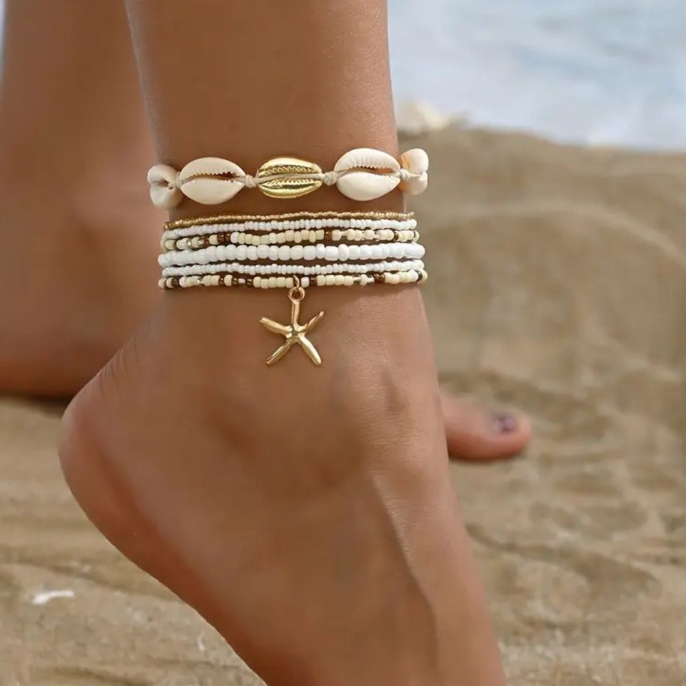 Seashell Ankle Bracelet